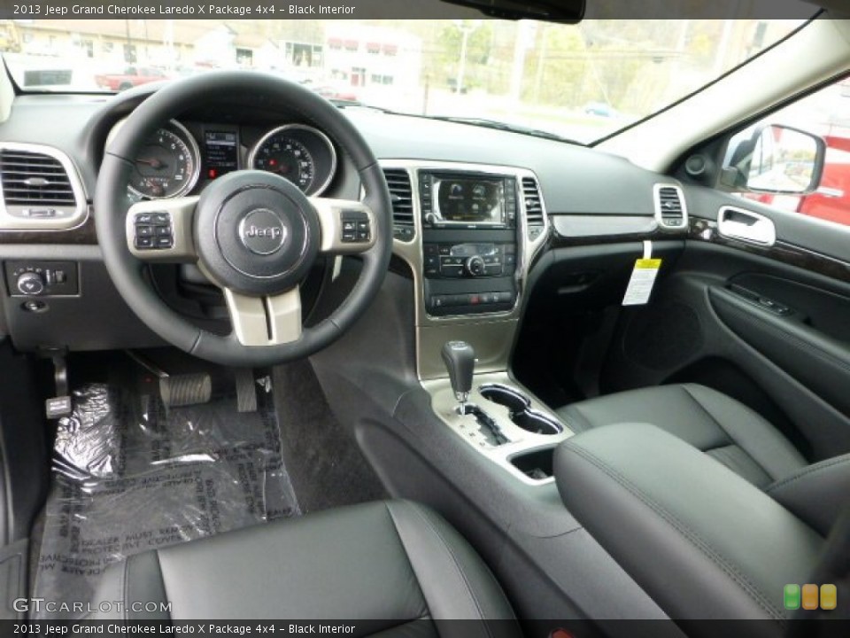 Black Interior Prime Interior for the 2013 Jeep Grand Cherokee Laredo X Package 4x4 #73660311