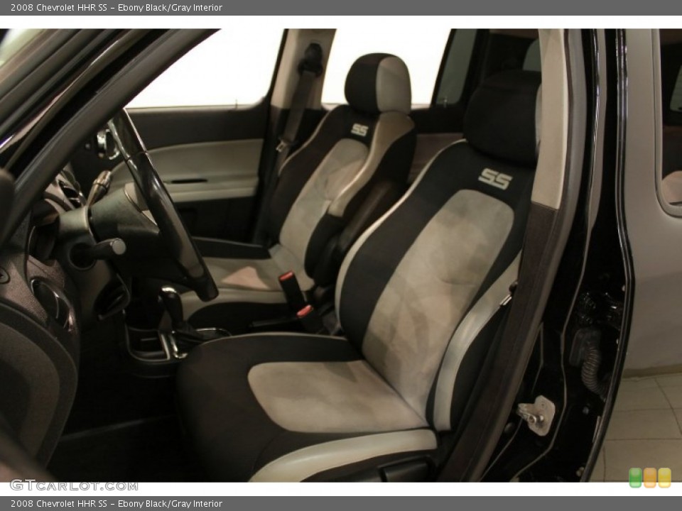 Ebony Black/Gray 2008 Chevrolet HHR Interiors