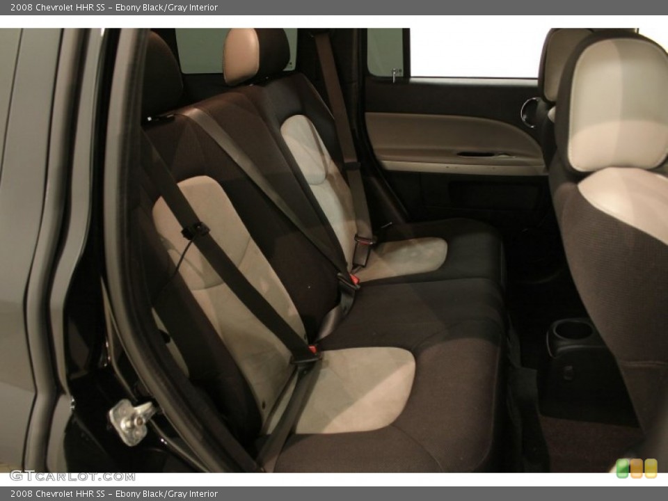 Ebony Black/Gray Interior Rear Seat for the 2008 Chevrolet HHR SS #73663129