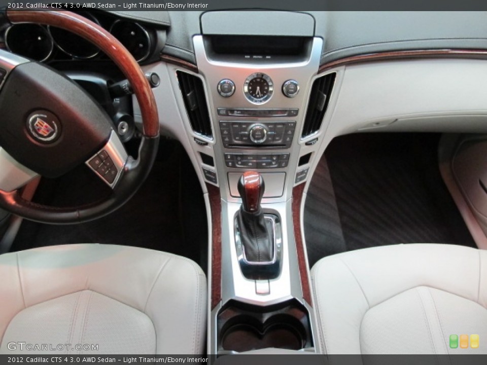 Light Titanium/Ebony Interior Controls for the 2012 Cadillac CTS 4 3.0 AWD Sedan #73663698