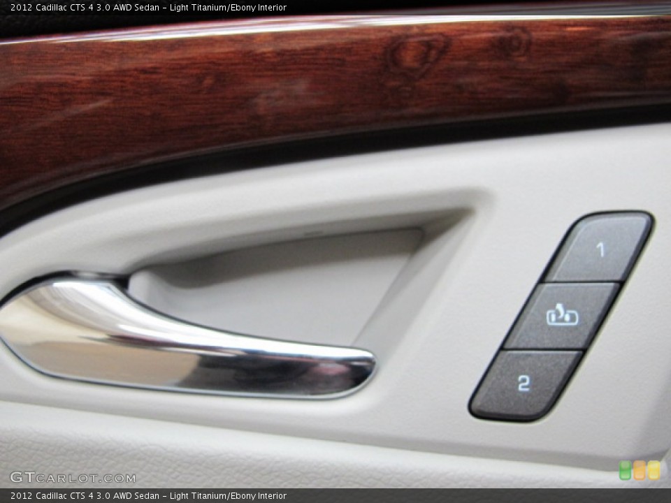 Light Titanium/Ebony Interior Controls for the 2012 Cadillac CTS 4 3.0 AWD Sedan #73664052