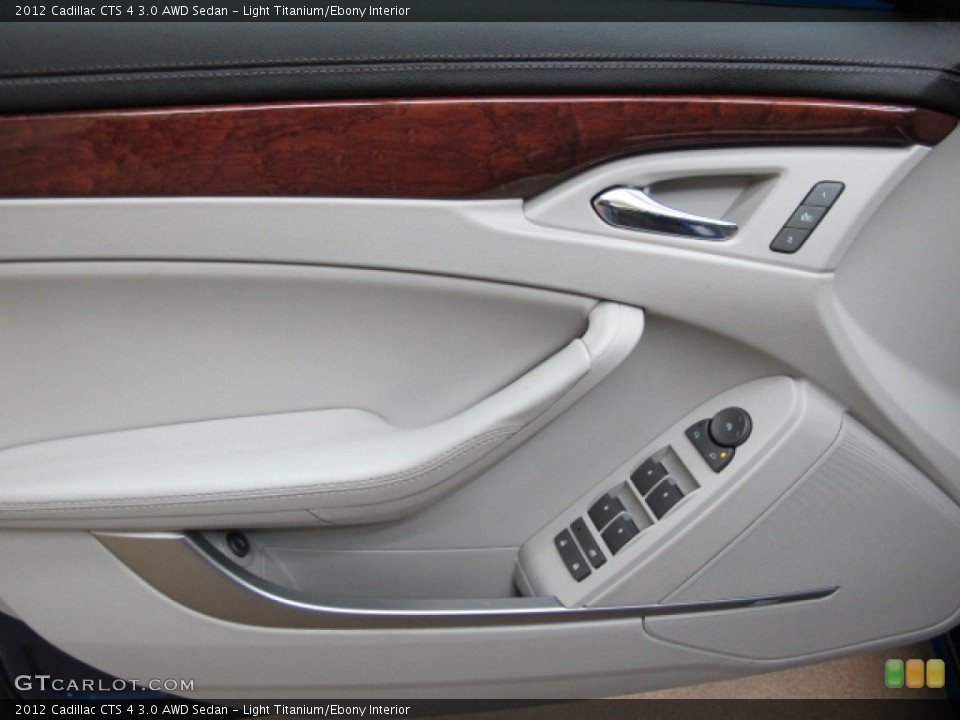 Light Titanium/Ebony Interior Door Panel for the 2012 Cadillac CTS 4 3.0 AWD Sedan #73664106