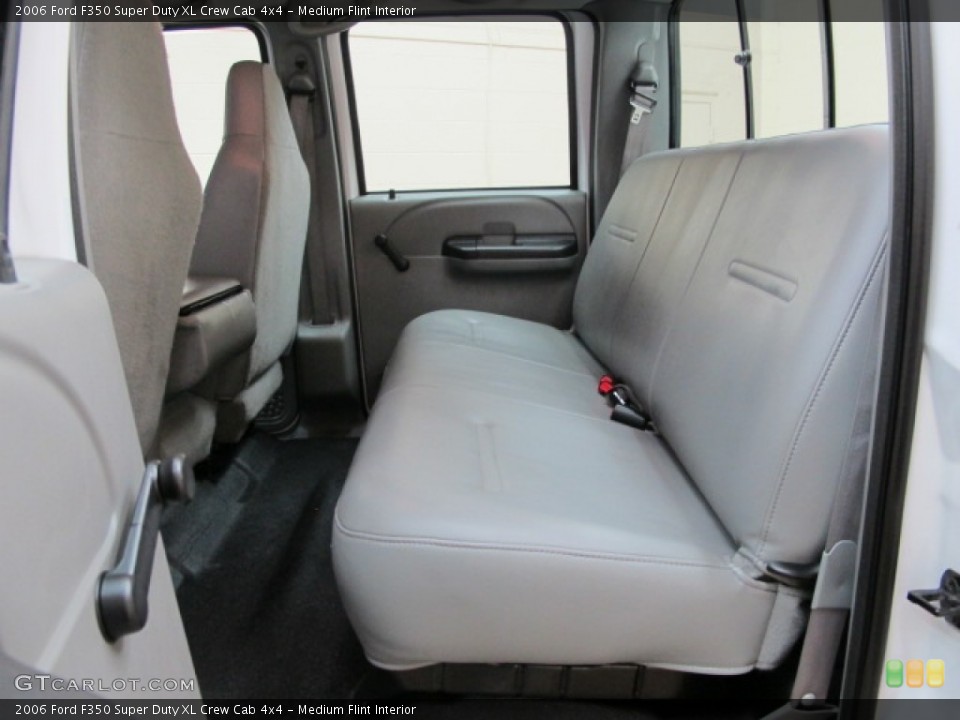 Medium Flint Interior Rear Seat for the 2006 Ford F350 Super Duty XL Crew Cab 4x4 #73667085