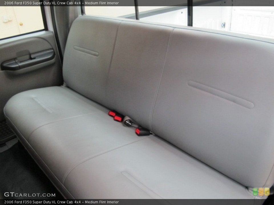 Medium Flint Interior Rear Seat for the 2006 Ford F350 Super Duty XL Crew Cab 4x4 #73667106