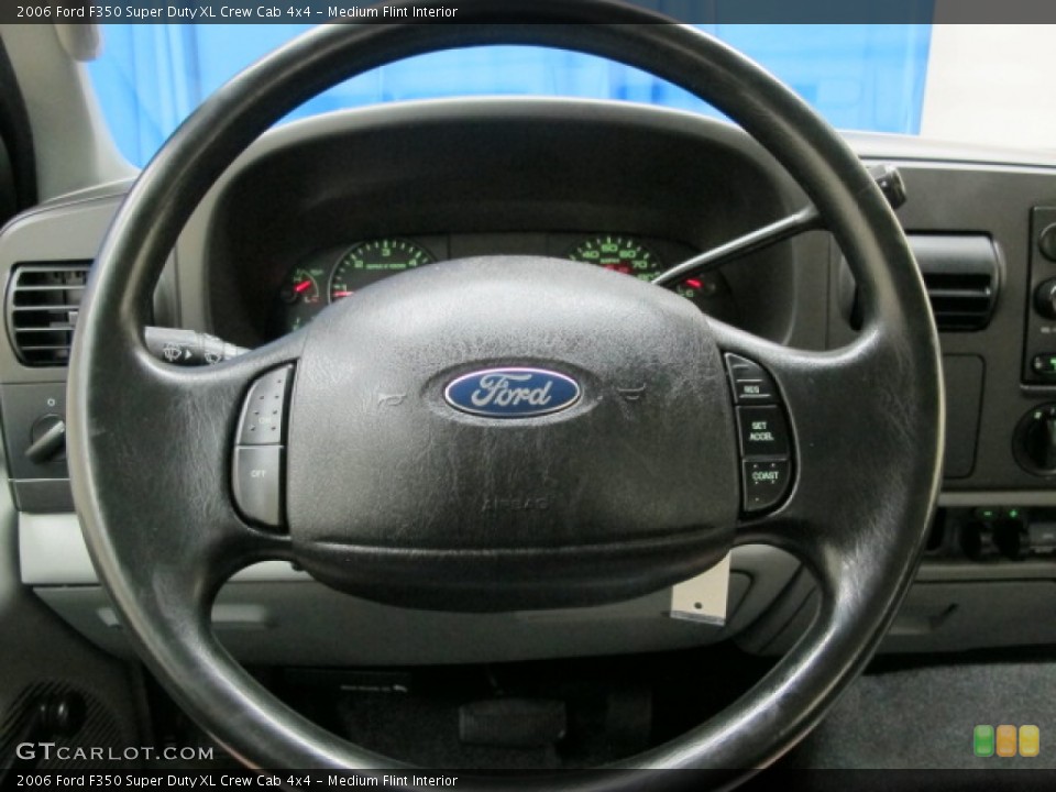 Medium Flint Interior Steering Wheel for the 2006 Ford F350 Super Duty XL Crew Cab 4x4 #73667358