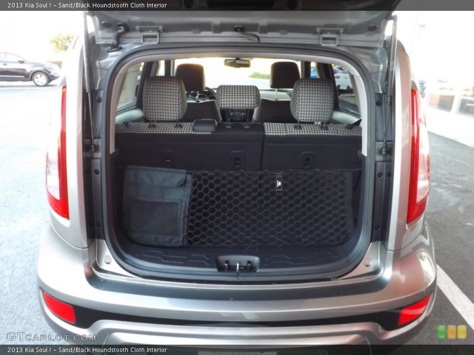 Sand/Black Houndstooth Cloth Interior Trunk for the 2013 Kia Soul ! #73668723