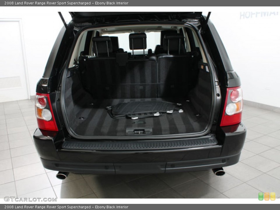 Ebony Black Interior Trunk for the 2008 Land Rover Range Rover Sport Supercharged #73669044