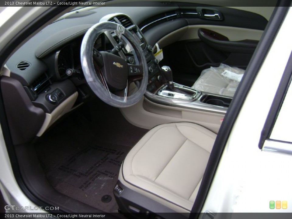 Cocoa/Light Neutral Interior Prime Interior for the 2013 Chevrolet Malibu LTZ #73669788