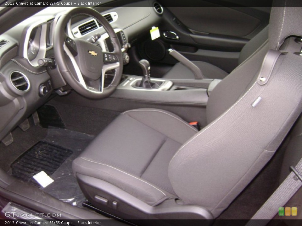 Black Interior Prime Interior for the 2013 Chevrolet Camaro SS/RS Coupe #73670604