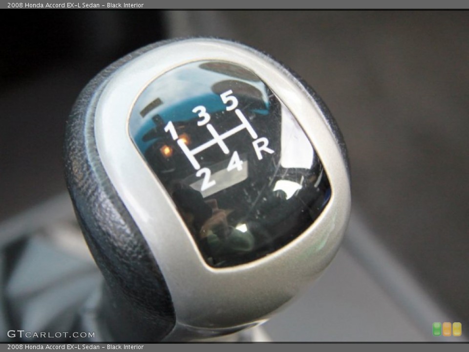 Black Interior Transmission for the 2008 Honda Accord EX-L Sedan #73675665