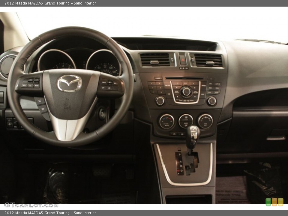 Sand Interior Dashboard for the 2012 Mazda MAZDA5 Grand Touring #73675797