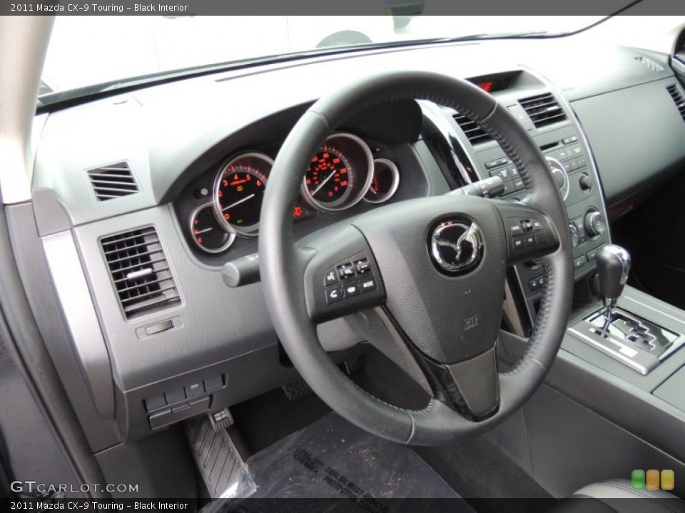 Black Interior Dashboard for the 2011 Mazda CX-9 Touring #73678722