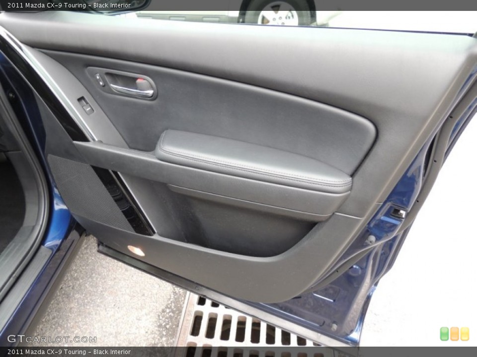 Black Interior Door Panel for the 2011 Mazda CX-9 Touring #73678788