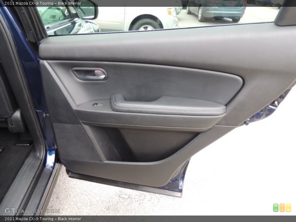 Black Interior Door Panel for the 2011 Mazda CX-9 Touring #73678812