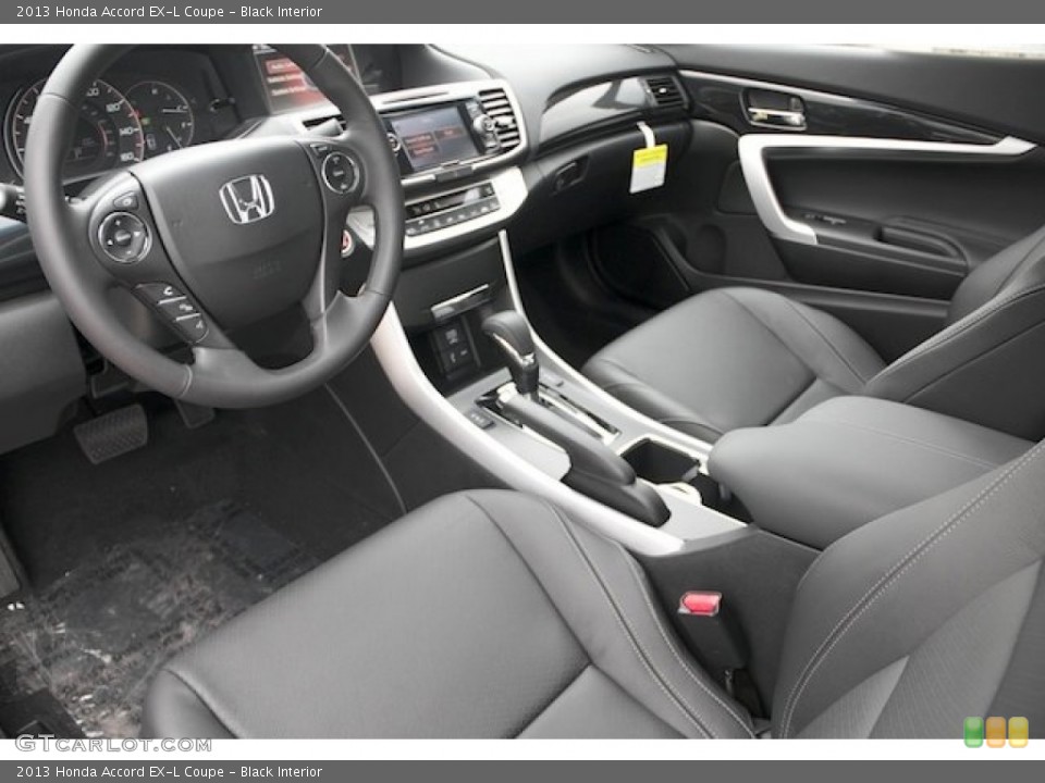 Black Interior Prime Interior for the 2013 Honda Accord EX-L Coupe #73678859