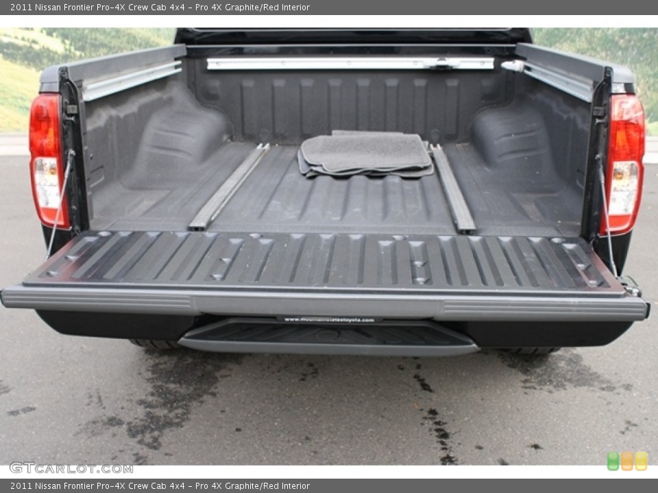 Pro 4X Graphite/Red Interior Trunk for the 2011 Nissan Frontier Pro-4X Crew Cab 4x4 #73683510