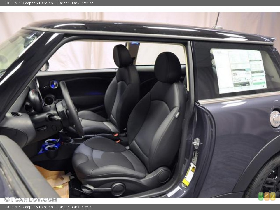 Carbon Black Interior Photo for the 2013 Mini Cooper S Hardtop #73683645