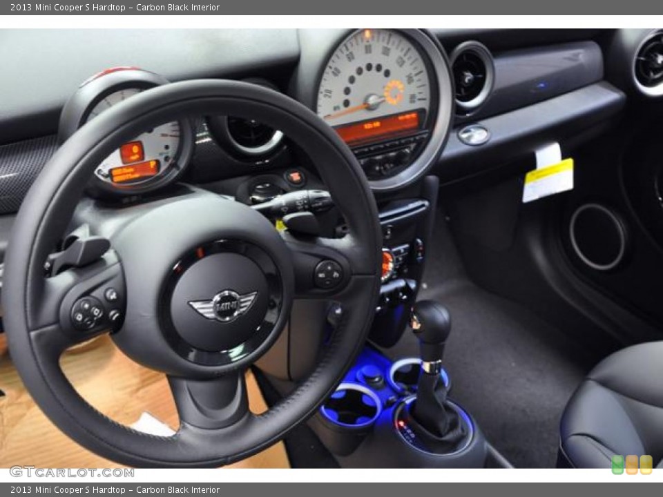 Carbon Black Interior Dashboard for the 2013 Mini Cooper S Hardtop #73683738