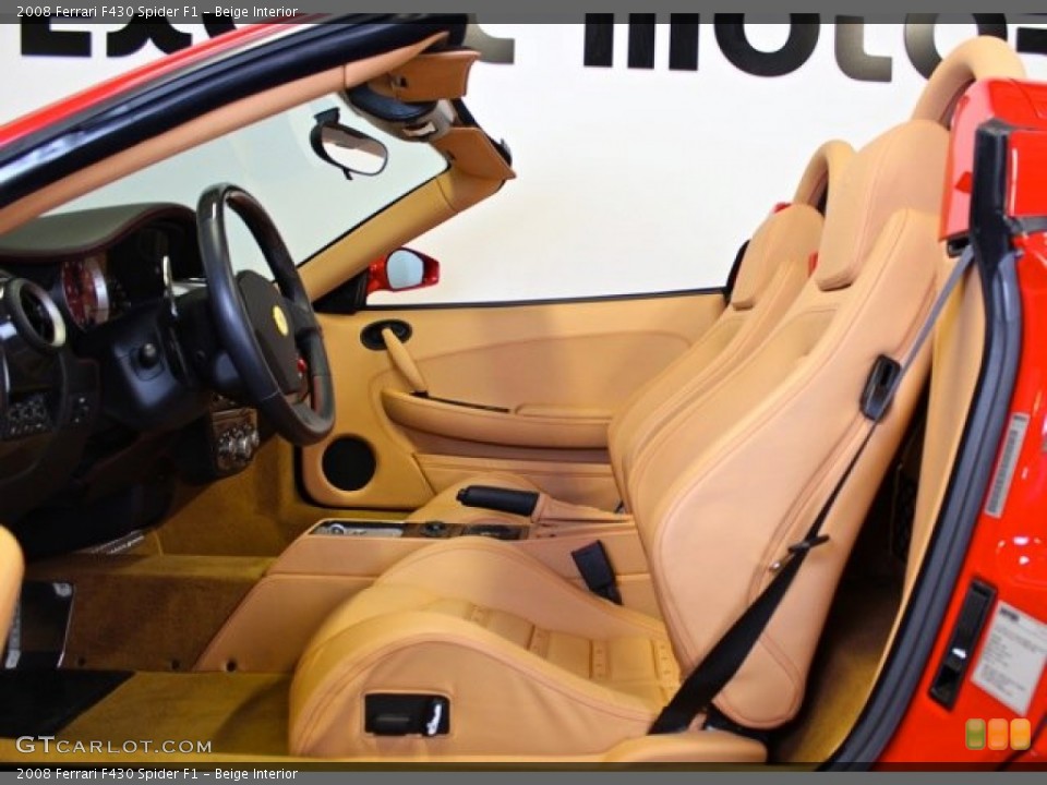 Beige Interior Photo for the 2008 Ferrari F430 Spider F1 #73687656