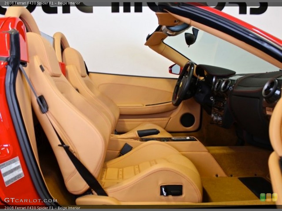 Beige Interior Photo for the 2008 Ferrari F430 Spider F1 #73687676