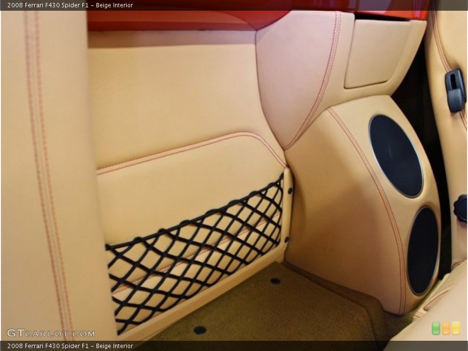Beige Interior Photo for the 2008 Ferrari F430 Spider F1 #73687746