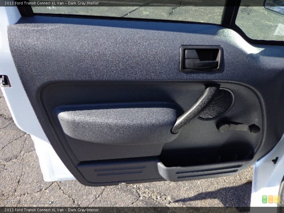 Dark Gray Interior Door Panel for the 2013 Ford Transit Connect XL Van #73688310