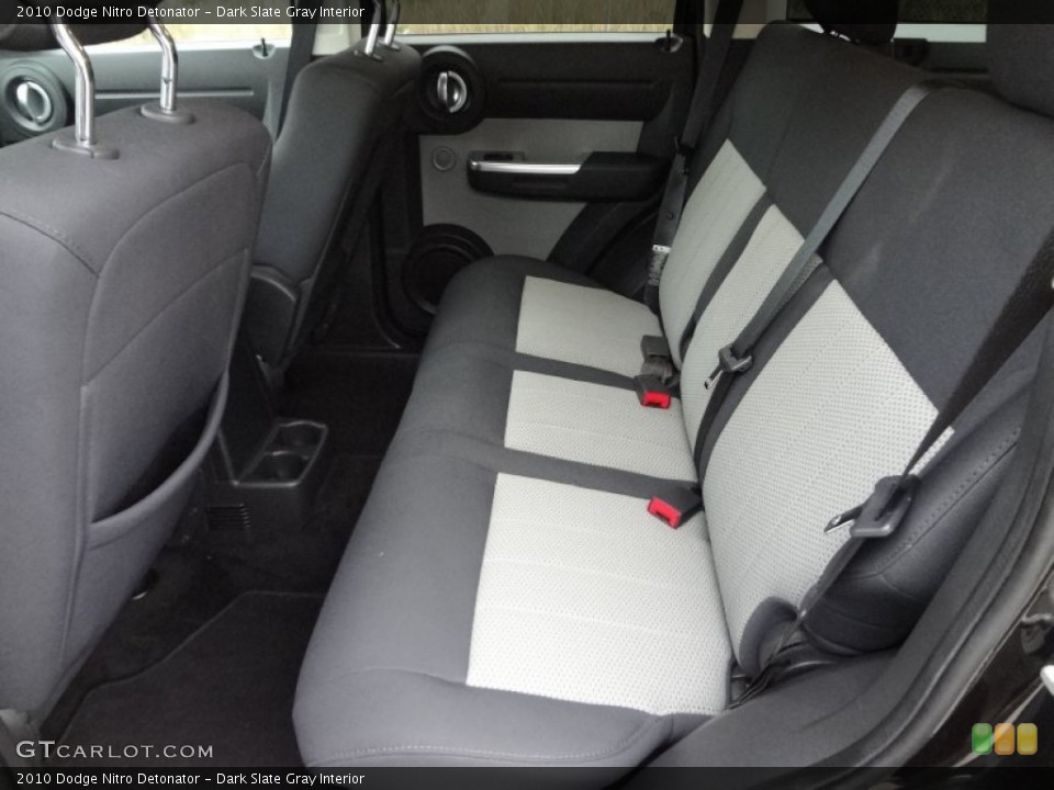 Dark Slate Gray Interior Rear Seat for the 2010 Dodge Nitro Detonator #73688454