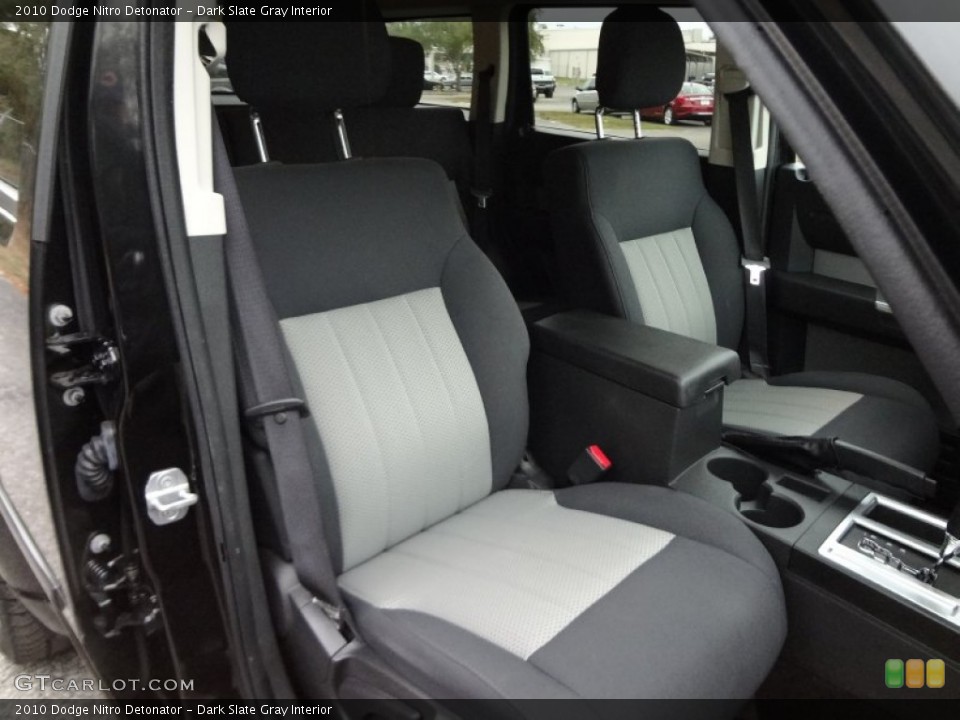 Dark Slate Gray Interior Front Seat for the 2010 Dodge Nitro Detonator #73688640