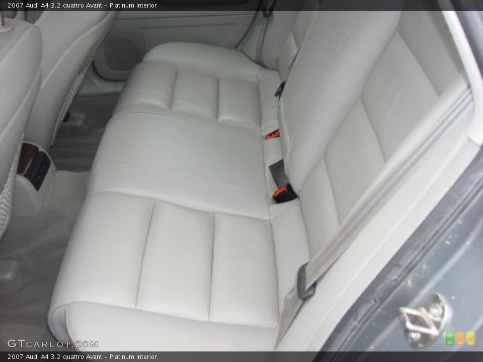 Platinum Interior Rear Seat for the 2007 Audi A4 3.2 quattro Avant #73688853