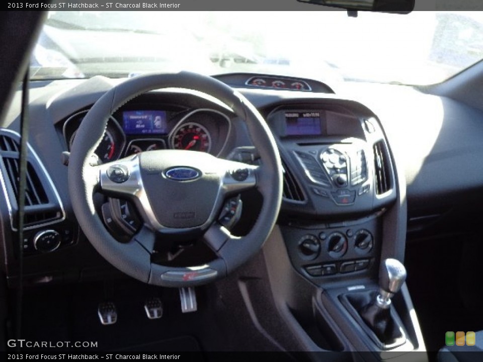 ST Charcoal Black Interior Dashboard for the 2013 Ford Focus ST Hatchback #73689678