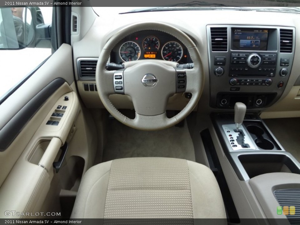 Almond Interior Dashboard for the 2011 Nissan Armada SV #73690302