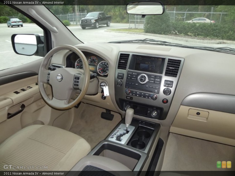 Almond Interior Dashboard for the 2011 Nissan Armada SV #73690412