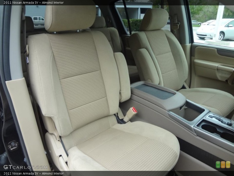 Almond Interior Front Seat for the 2011 Nissan Armada SV #73690431