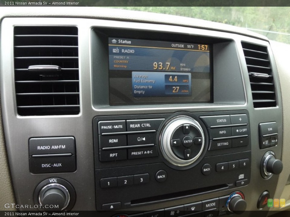 Almond Interior Controls for the 2011 Nissan Armada SV #73690572