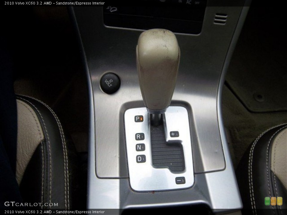 Sandstone/Espresso Interior Transmission for the 2010 Volvo XC60 3.2 AWD #73693158