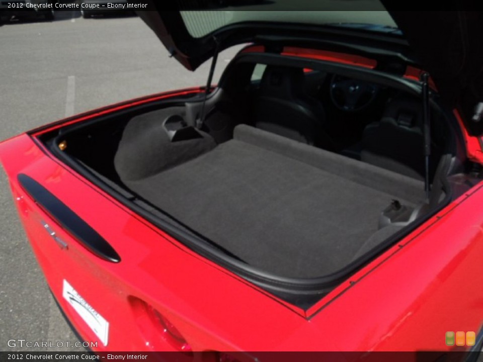 Ebony Interior Trunk for the 2012 Chevrolet Corvette Coupe #73696035