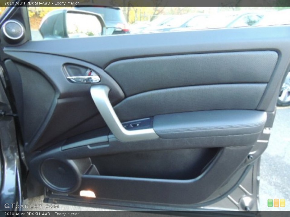 Ebony Interior Door Panel for the 2010 Acura RDX SH-AWD #73697276