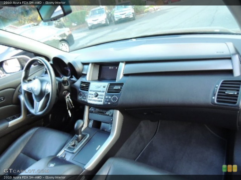 Ebony Interior Dashboard for the 2010 Acura RDX SH-AWD #73697307