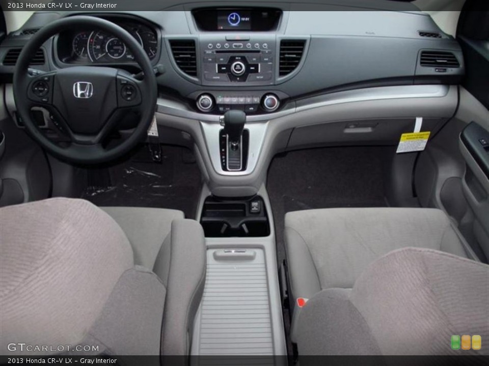 Gray Interior Dashboard for the 2013 Honda CR-V LX #73697574