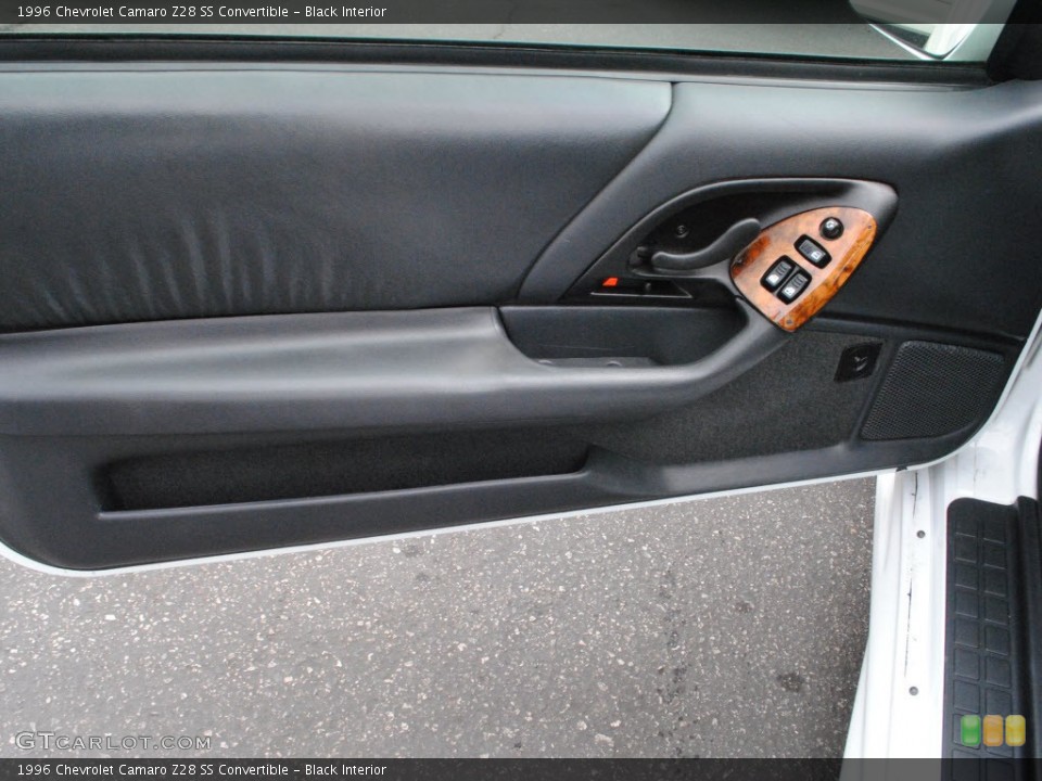 Black Interior Door Panel for the 1996 Chevrolet Camaro Z28 SS Convertible #73697715