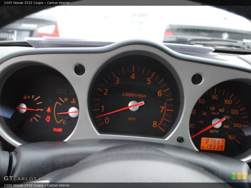 Carbon Interior Gauges for the 2005 Nissan 350Z Coupe #73698306