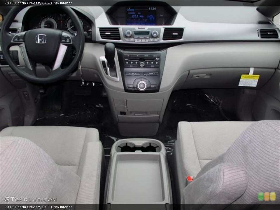 Gray Interior Dashboard for the 2013 Honda Odyssey EX #73698385