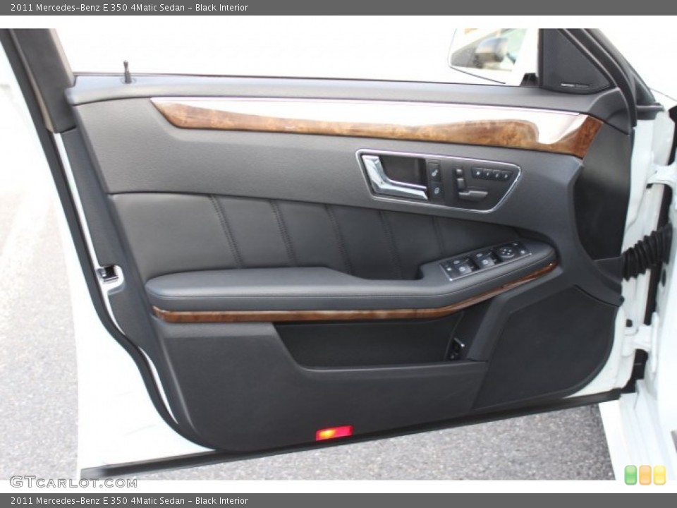 Black Interior Door Panel for the 2011 Mercedes-Benz E 350 4Matic Sedan #73699496
