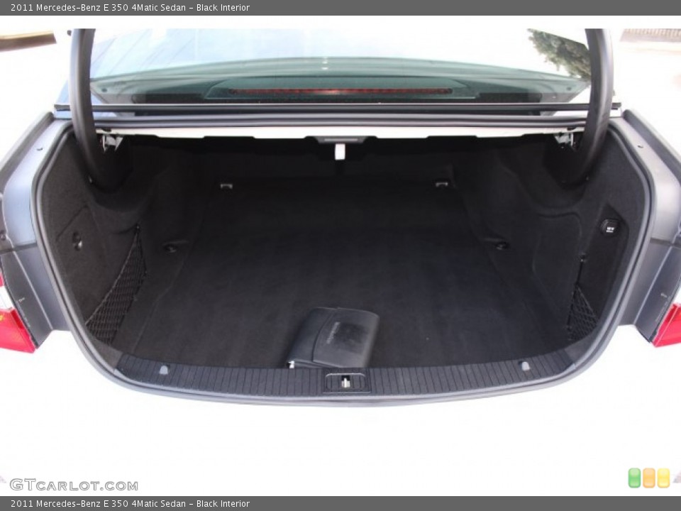 Black Interior Trunk for the 2011 Mercedes-Benz E 350 4Matic Sedan #73699660