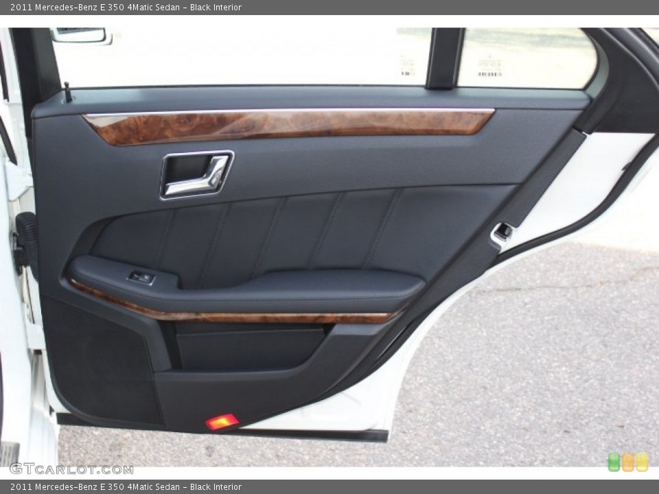 Black Interior Door Panel for the 2011 Mercedes-Benz E 350 4Matic Sedan #73699687
