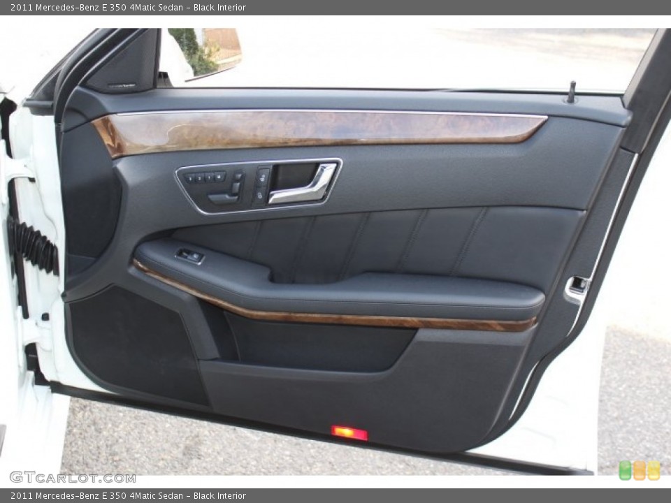 Black Interior Door Panel for the 2011 Mercedes-Benz E 350 4Matic Sedan #73699719
