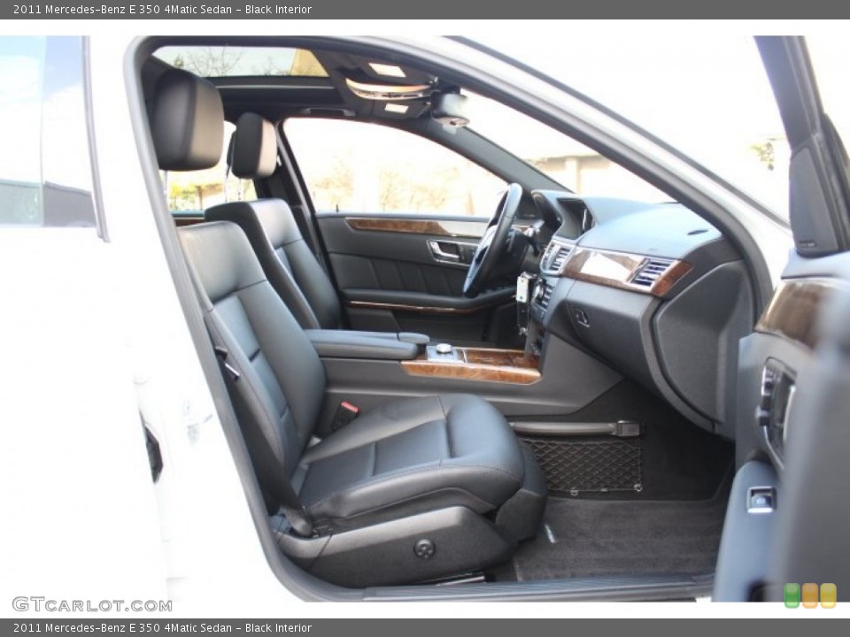 Black Interior Photo for the 2011 Mercedes-Benz E 350 4Matic Sedan #73699749