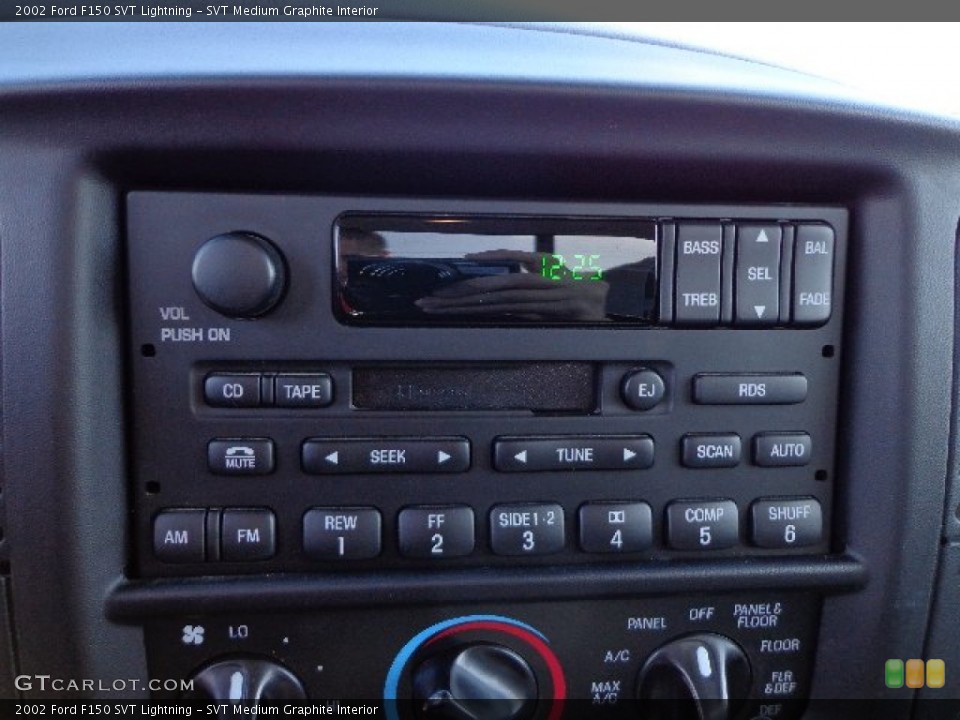 SVT Medium Graphite Interior Audio System for the 2002 Ford F150 SVT Lightning #73710971