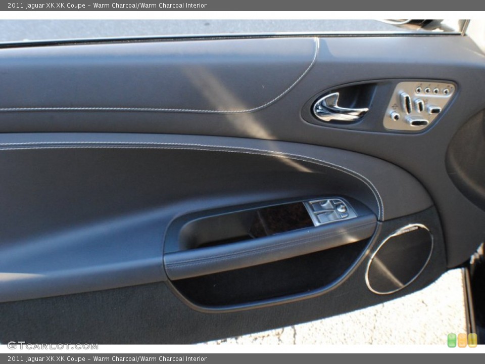 Warm Charcoal/Warm Charcoal Interior Door Panel for the 2011 Jaguar XK XK Coupe #73711211