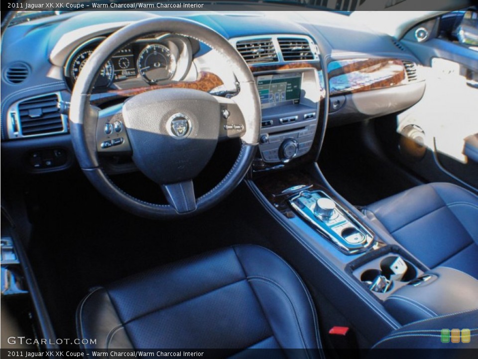 Warm Charcoal/Warm Charcoal Interior Prime Interior for the 2011 Jaguar XK XK Coupe #73711301